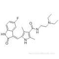 N-(2-(Diethylamino)ethyl)-5-((5-fluoro-2-oxoindolin-3-ylidene)methyl)-2,4-dimethyl-1H-pyrrole-3-carboxamide CAS 342641-94-5